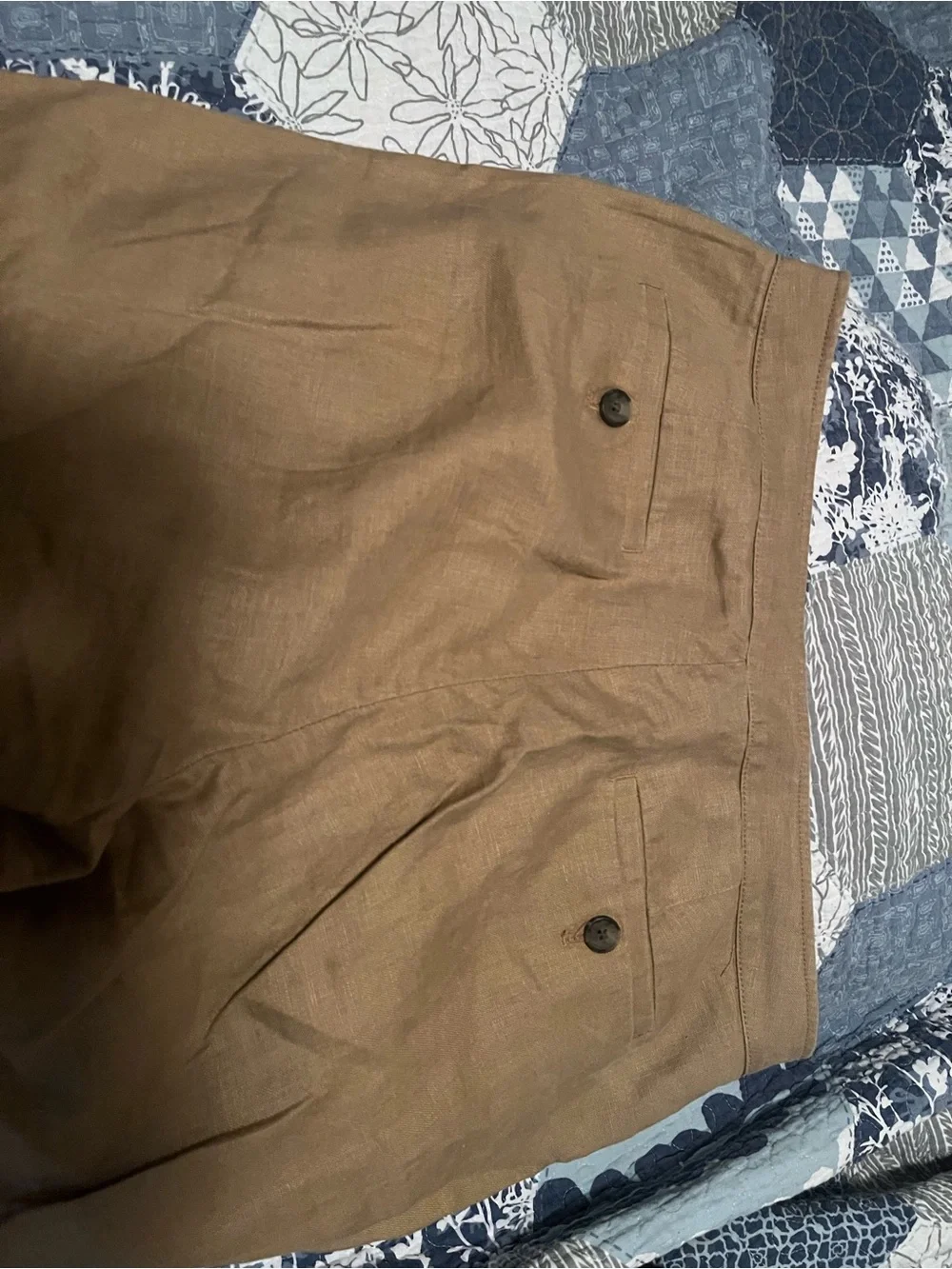 Lightweight Linen Khaki pants